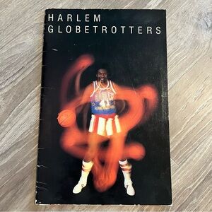 VINTAGE 1985 Harlem Globetrotters Official Tour Basketball Program Trading Cards